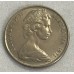 AUSTRALIA 1971 . TEN 10 CENTS COIN . LYREBIRD